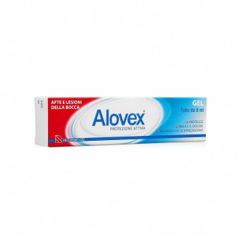 Alovex protezione attiva gel 8 ml afte e lesioni della bocca