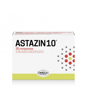 Astazin10 30 compresse integratore alimentare favorisce il mantenimento della normale capacità visiva