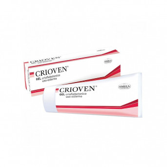 Crioven gel 120 ml for immediate relief from disorders caused by swelling of the lower limbs