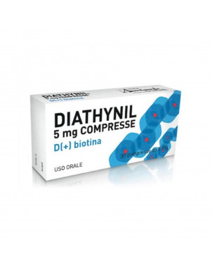 Diathynil 5 mg 30 tablets indications relating to skin conditions, acne and alopecia of various kinds.