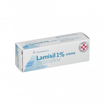 Lamisil 1% cream 20 g indicated for the treatment of fungal infections