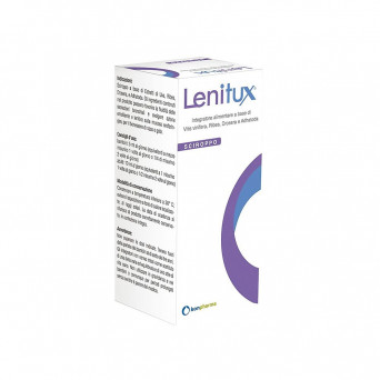 Lenitux 100 ml food supplement useful as a cough reliever