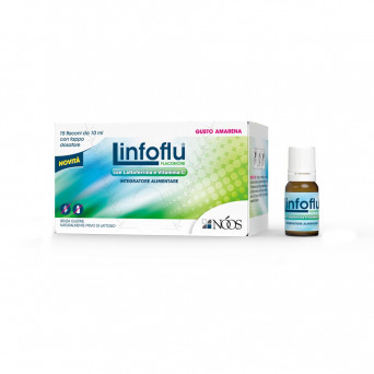 Linfoflu 15 vials food supplement Contributes to the normal functioning of the immune system