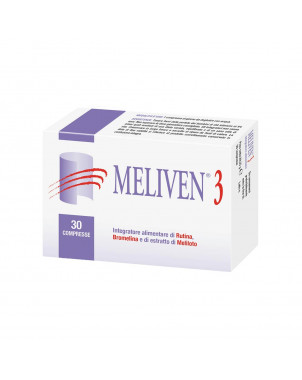 Meliven 3 integratore alimentare 30 compresse per il benessere del microcircolo