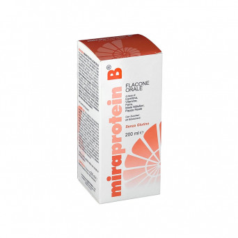 Miraprotein B syrup 200 ml contributes to the reduction of tiredness and fatigue