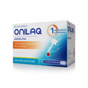 Onilaq 5% esmalte de uñas medicinal 2,5 ml tratamiento de la micosis