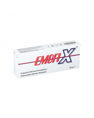 Emofix pomada barrera hemostática 30 g Indicado para la contención por pérdida de sangre en la nariz.