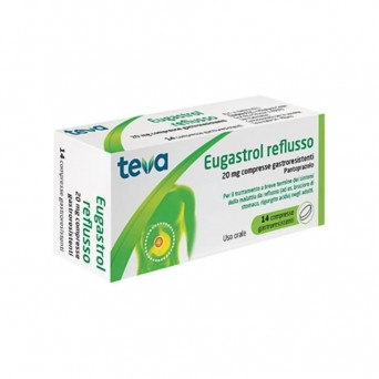 Eugastrol reflusso 20 mg 14 tablets