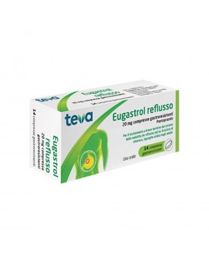 Eugastrol reflusso 20 mg 14 comprimés