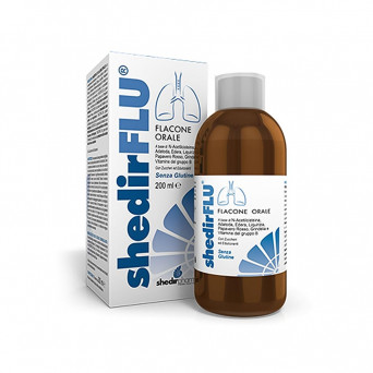 Shedirflu sciroppo 200 ml Aiuta a sciogliere il muco in eccesso presente nelle vie respiratorie