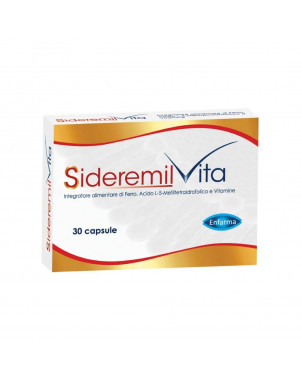 Sideremil Vita 30 capsule Integratore alimentare utile per affrontare i casi di diminuito apporto con la dieta