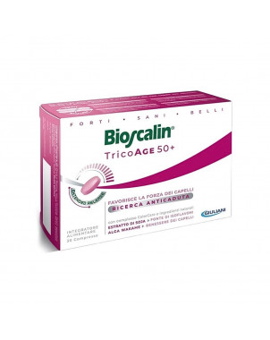 Bioscalin Tricoage 50+ 30 compresse Integratore alimentare favorisce la forza dei capelli donna 50+