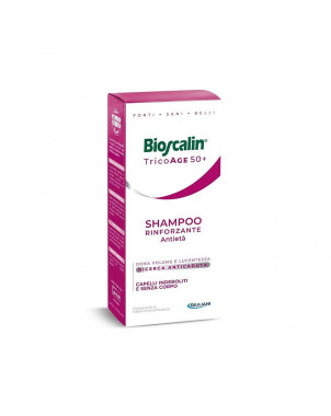 Bioscalin TricoAge 50+ rinforzante antietà shampoo 200 ml Dona volume e lucentezza a capelli indeboliti e senza corpo