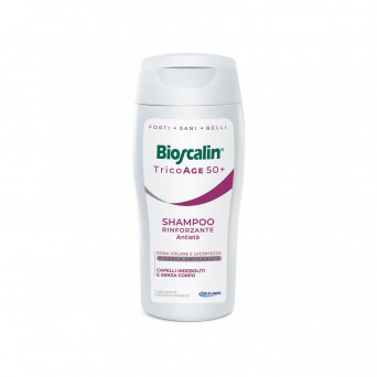 Bioscalin TricoAge 50+ rinforzante antietà shampoo 200 ml Dona volume e lucentezza a capelli indeboliti e senza corpo