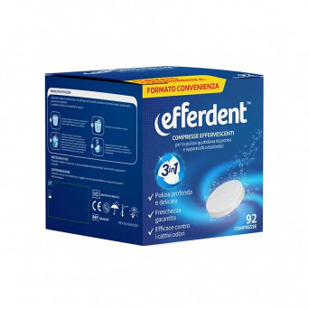 Efferdent 92 comprimés effervescents