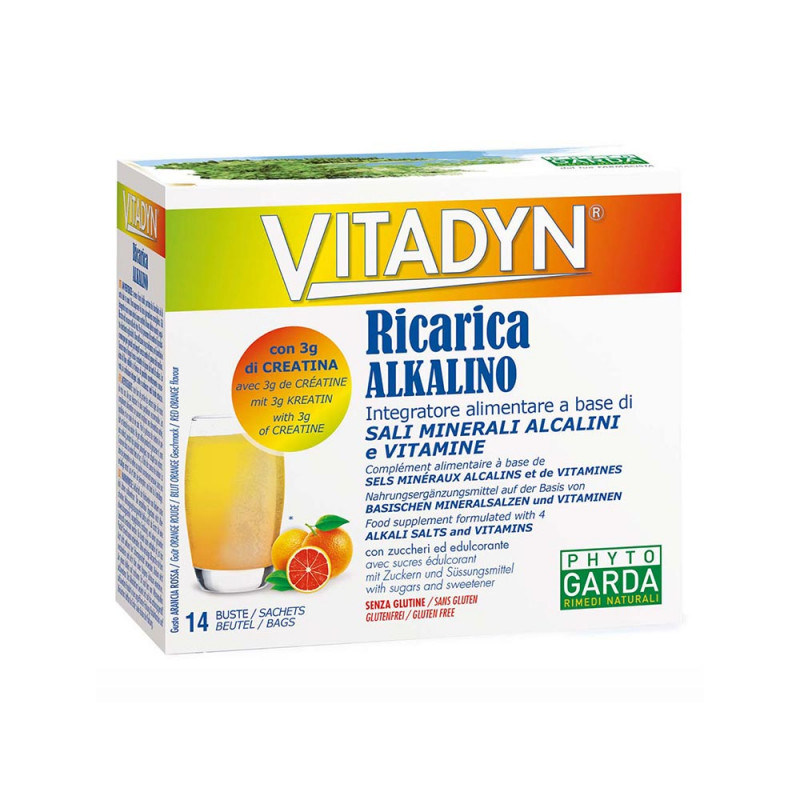 Vitadyn ricarica alkalino 14 sachets