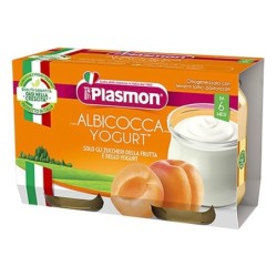 Plasmon
Omogeneizzato
Yogurt Albicocca
con fermenti lattici pastorizzati
6 mesi+
Confezione 2 vasetti da 120 g