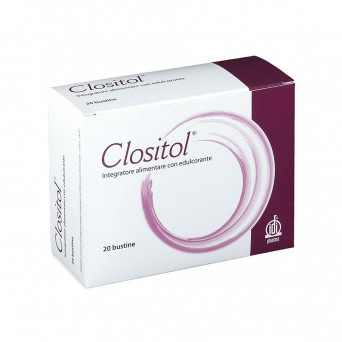 Clositol 20 sachets Food supplement useful as an adjuvant in cases of polycystic ovary syndrome