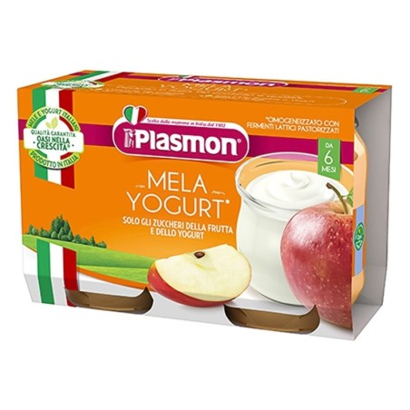 Plasmon
Omogeneizzato
Mela Yogurt
6 Mesi+
Confezione 2 vasetti da 120 g