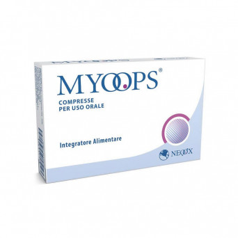 Myoops 15 tablets Contributes to the maintenance of effective visual activity and protection from oxidative stress