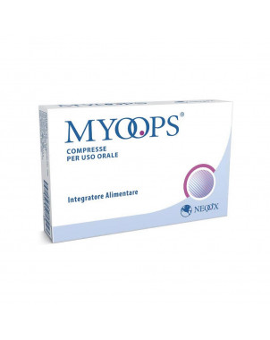 Myoops 15 tablets Contributes to the maintenance of effective visual activity and protection from oxidative stress