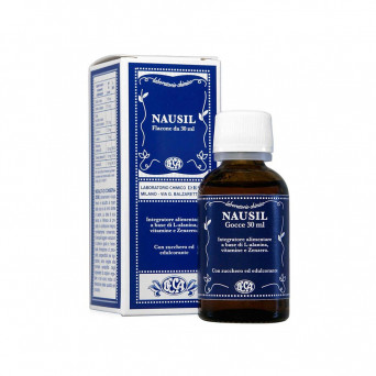 Nausil gocce 30 ml favorisce le funzioni intestinali e contrasta fenomeni di vomito e nausea