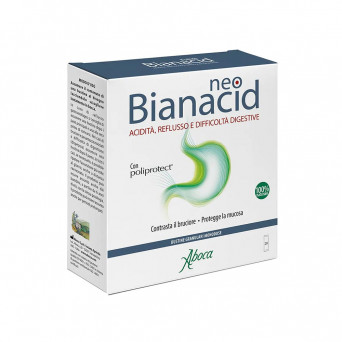 Neobianacid 20 sachets acidity, reflux and digestive difficulties.