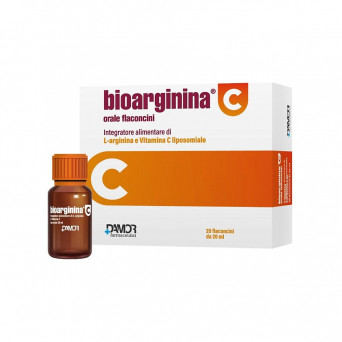 Bioarginina C 20 vials Food supplement useful in case of low immune defenses