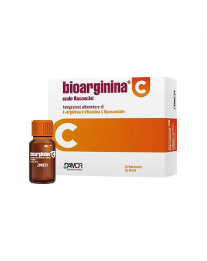 Bioarginina C 20 flaconcini Integratore alimentare utile in caso di difese immunitarie basse