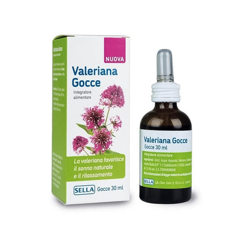 Valeriana gocce 30 ml Flasche