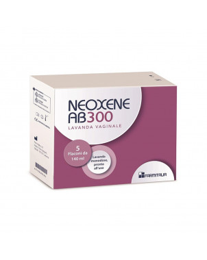 Neoxene AB 300 douche vaginale 5 flacons Indiqué dans les mycoses vulvaires et vaginales récurrentes