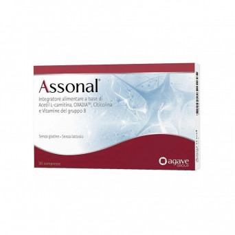 Assonal 30 tablets indicated as an adjuvant to the physiological functioning of the nervous system