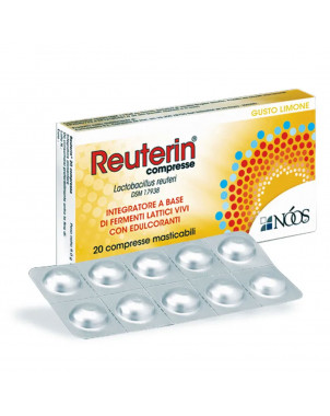 Reuterin 20 tablets Supplement based on live lactic ferments