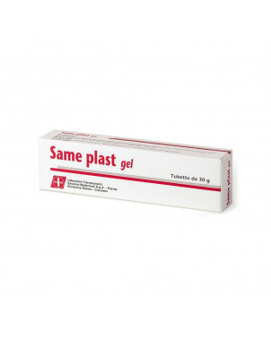 Same plast gel 30 g Indicated for the treatment of thickened skin areas such as scars and keloids