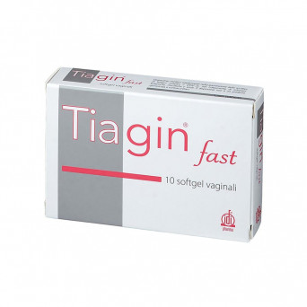 Tiagin Fast 10 softgel vaginali Indicato in caso di prurito e bruciore a livello vaginale