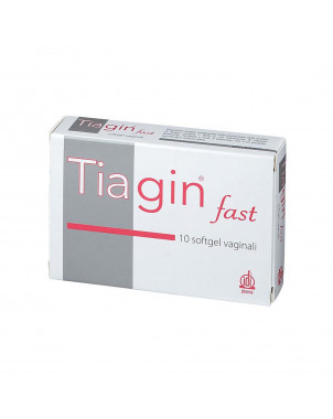 Tiagin Fast 10 vaginal softgels Indicated in case of vaginal itching and burning