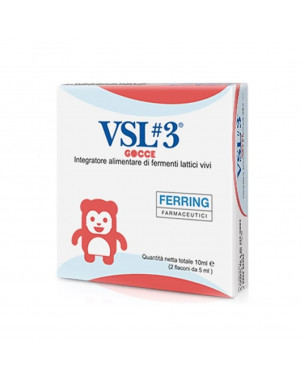 Vsl3 gocce 10 ml Integratore alimentare a base di probiotici per il bambino