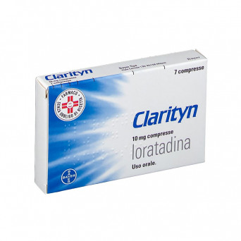 Clarityn 10 mg 7 Tabletten hilft, allergische Symptome zu reduzieren