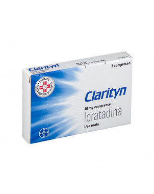 Clarityn 10 mg 7 Tabletten hilft, allergische Symptome zu reduzieren