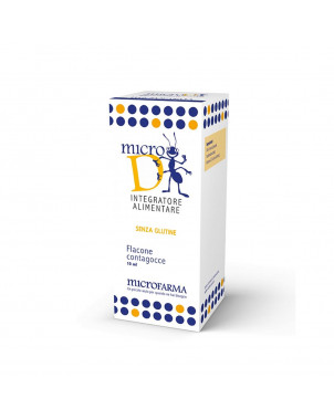 Micro D gocce orali 10 ml Integratore alimentare a base di vitamina D3