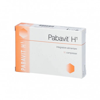 Pabavit H1 30 tablets useful in rebalancing the lack of skin pigment