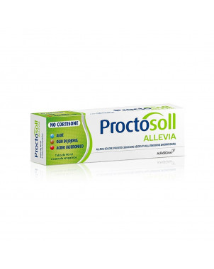 Proctosoll allevia gel 40 ml Alivia el dolor, el picor y el ardor asociados al síndrome hemorroidal