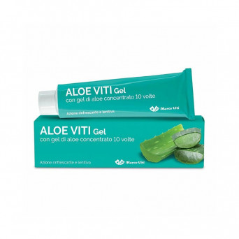 Aloe VITI gel 100 ml Azione rinfrescante e lenitiva con gel di aloe concentrato 10 volte