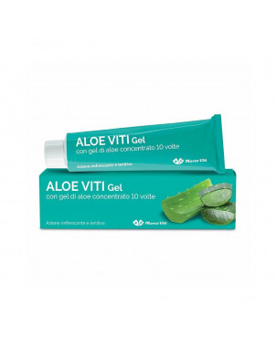 Aloe VITI gel 100 ml Azione rinfrescante e lenitiva con gel di aloe concentrato 10 volte