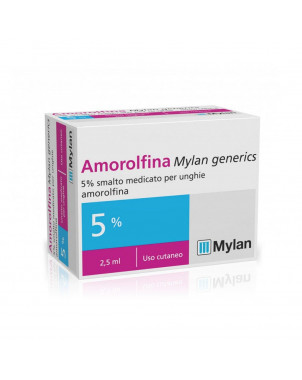 Amorolfina 5% esmalte de uñas medicinal 2,5 ml