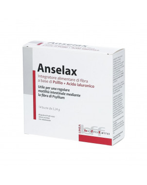 Anselax 14 sobres Útil para regular la motilidad intestinal gracias a la fibra de Psyllium