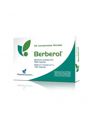 Berberol 30 comprimidos Complemento alimenticio útil para el funcionamiento regular del sistema cardiovascular.