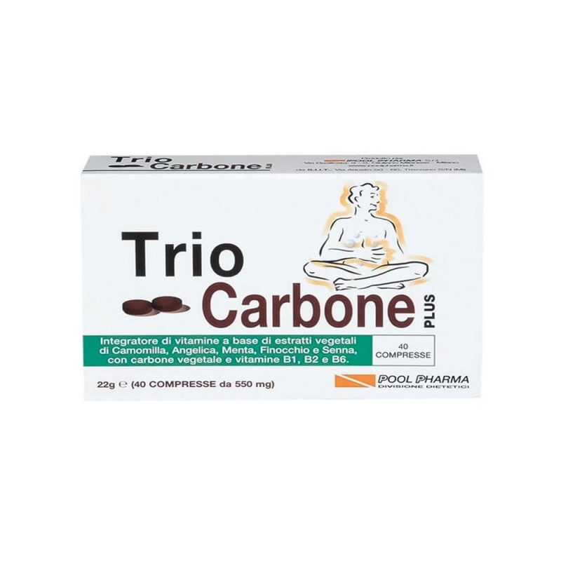 Triocarbone plus 40 compresse