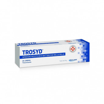 Trosyd 1% dermatological cream 30 g Fungal and bacterial skin infections