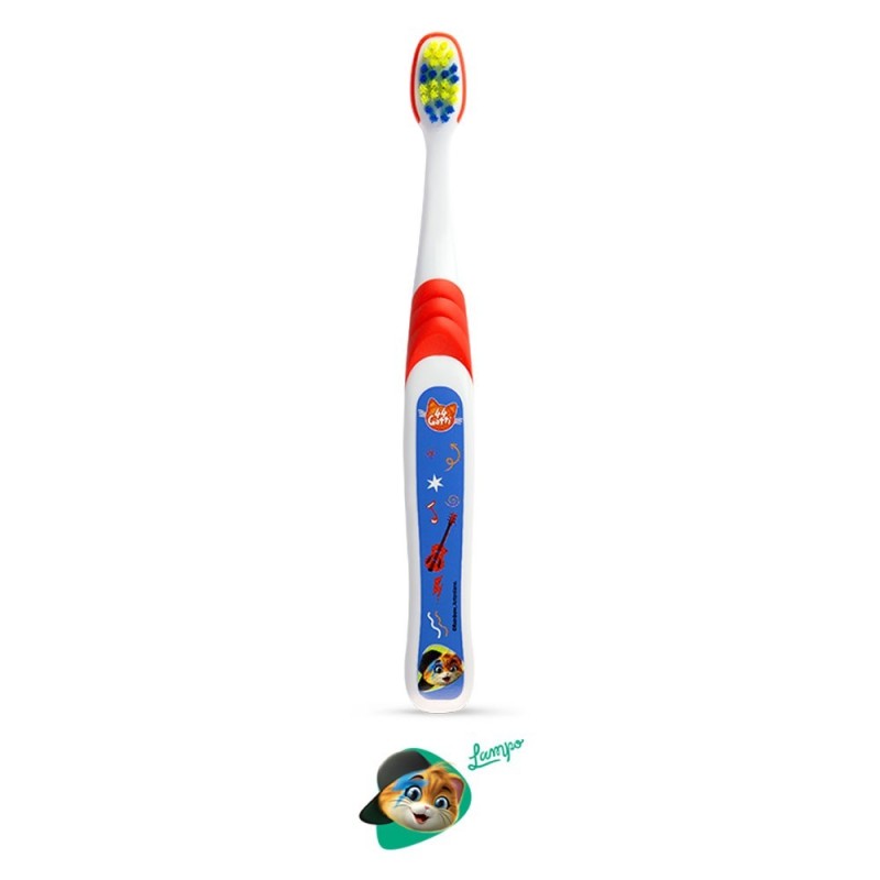 TauMarin Spazzolino Baby Smile 2-6 anni 44 gatti polpetta